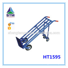 Trole da mão HT1595 300kg multifuncional quatro roda resistente